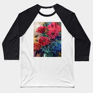 #floralexpression watercolor03 Baseball T-Shirt